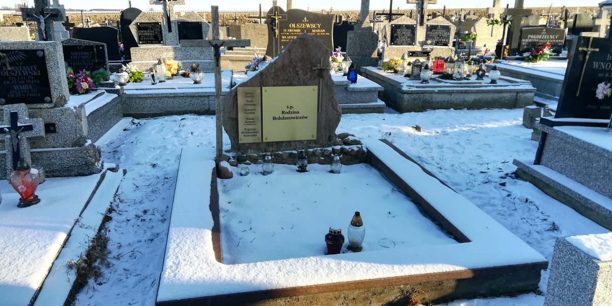 grób rodziny Bohdanowiczów