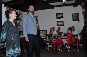 Wernisaż wystawy "Malowanie ciszy" Dariusza GumowskiegoGaleria Sztuki i Smaku "Opowieści z Narwi"