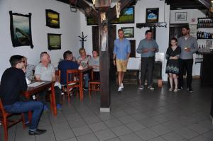 Wernisaż wystawy "Malowanie ciszy" Dariusza GumowskiegoGaleria Sztuki i Smaku "Opowieści z Narwi"