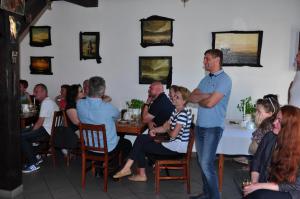 Wernisaż wystawy "Malowanie ciszy" Dariusza GumowskiegoGaleria Sztuki i Smaku "Opowieści z Narwi"