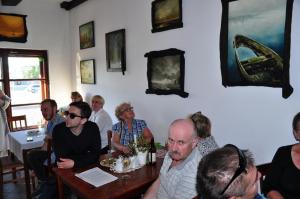 Wernisaż wystawy "Malowanie ciszy" Dariusza GumowskiegoGaleria Sztuki i Smaku "Opowieści z Narwi"