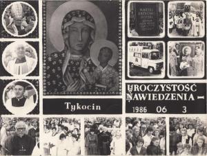Nawiedzenie w Tykocinie kopii Cudownego Obrazu Matki Bożej Częstochowskiej
