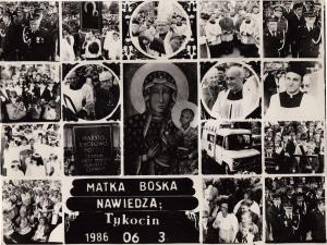 Nawiedzenie w Tykocinie kopii Cudownego Obrazu Matki Bożej Częstochowskiej